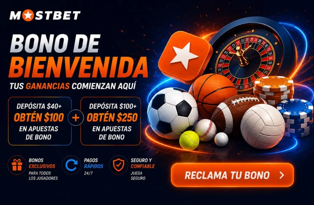 MostBet México: promoción de bienvenida con deportes y casino